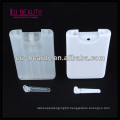 15ml Plastic credit card bottle for perfume